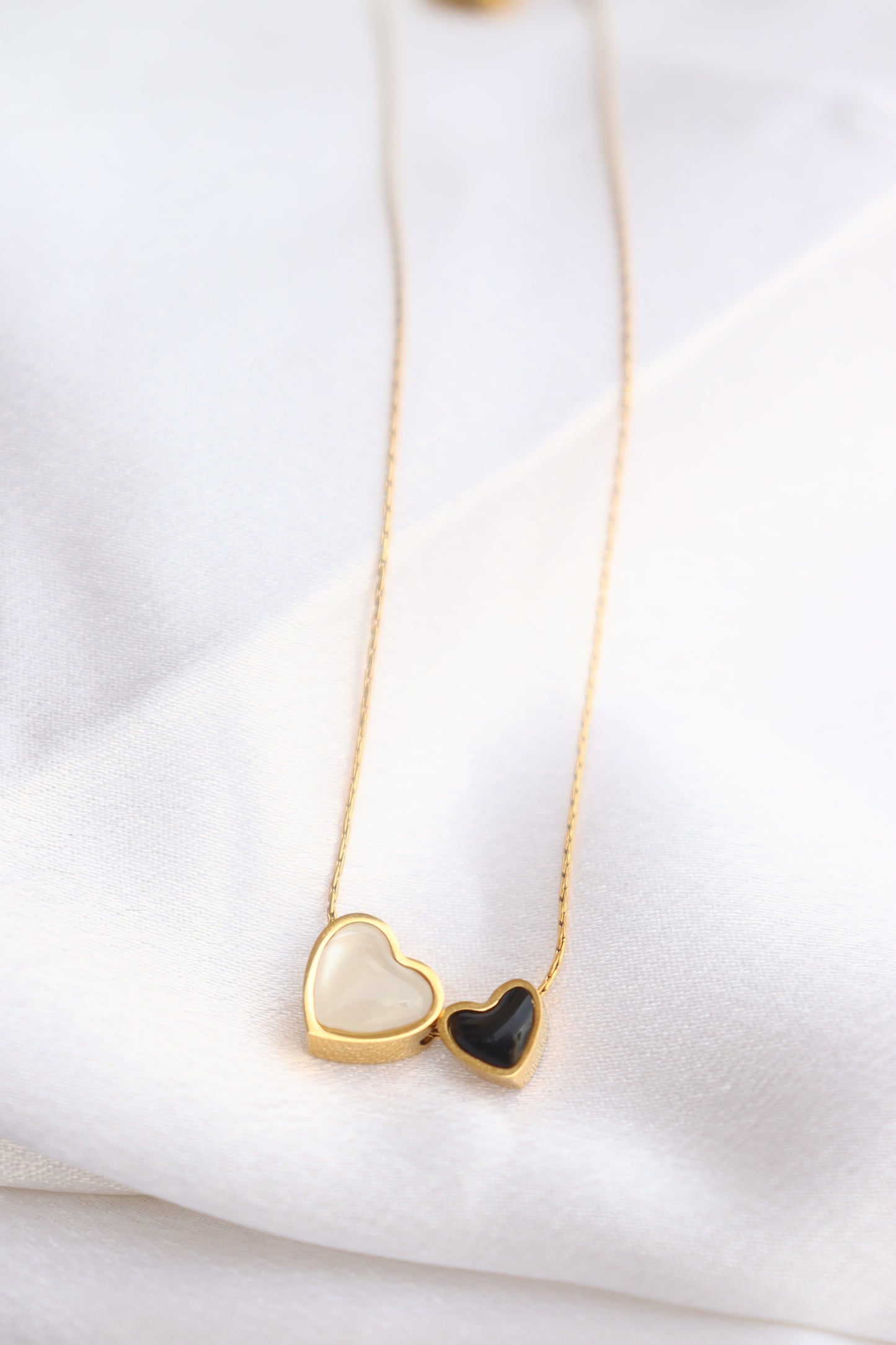 Dual Heart Cute Necklace