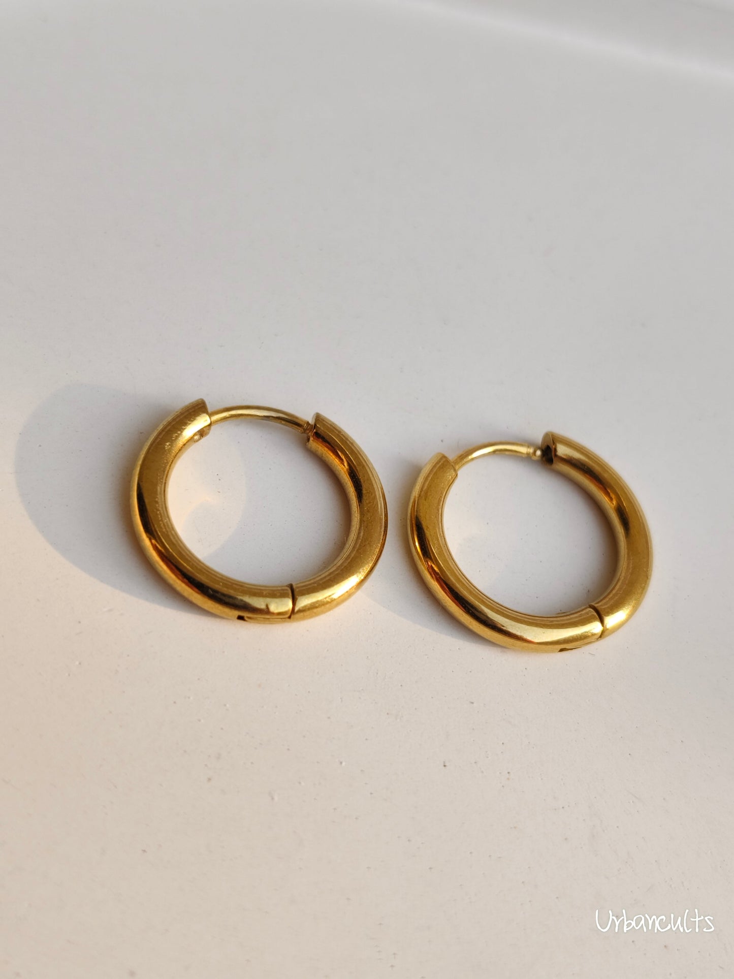 Classic Gold Hoops