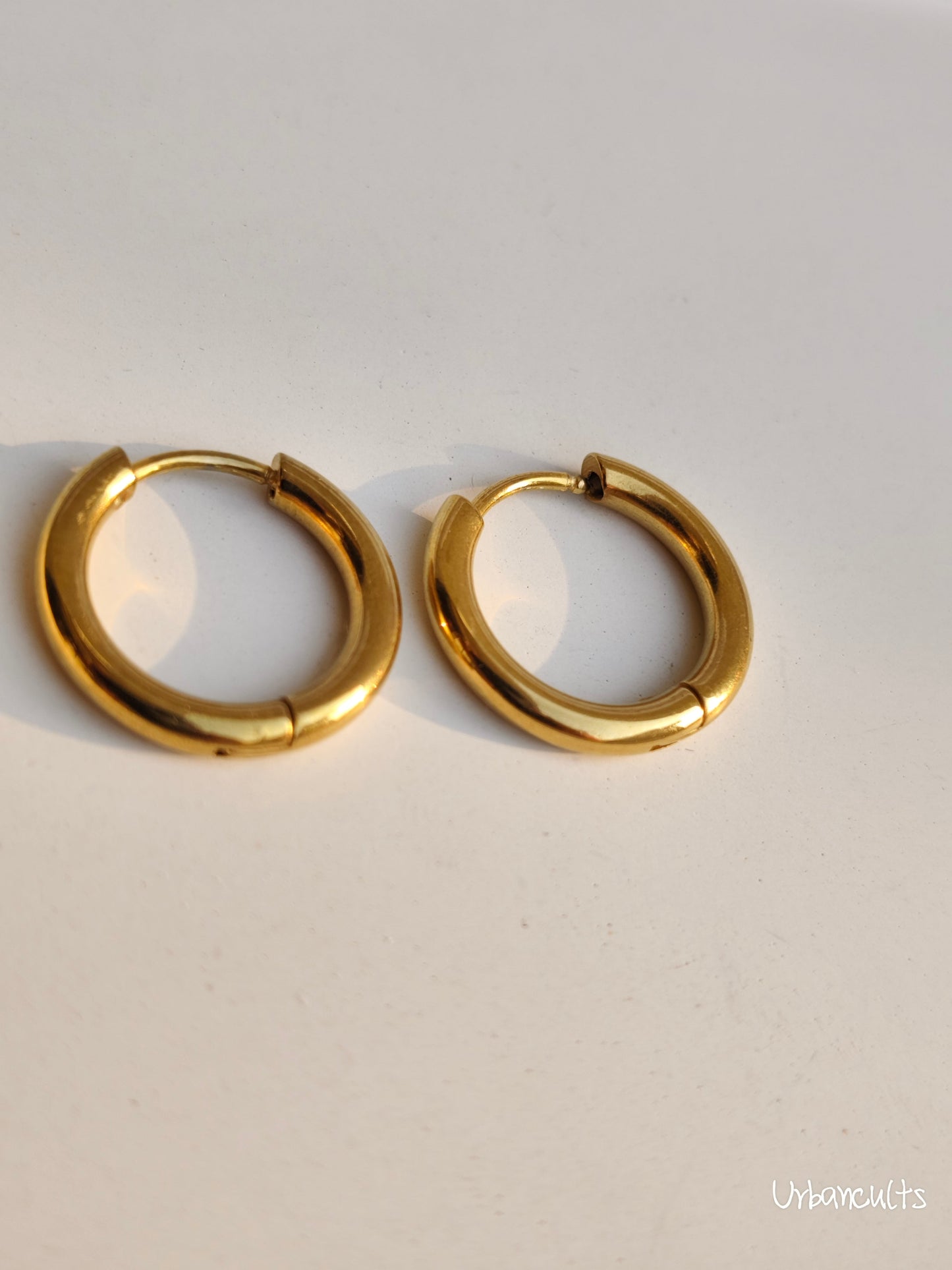 Classic Gold Hoops