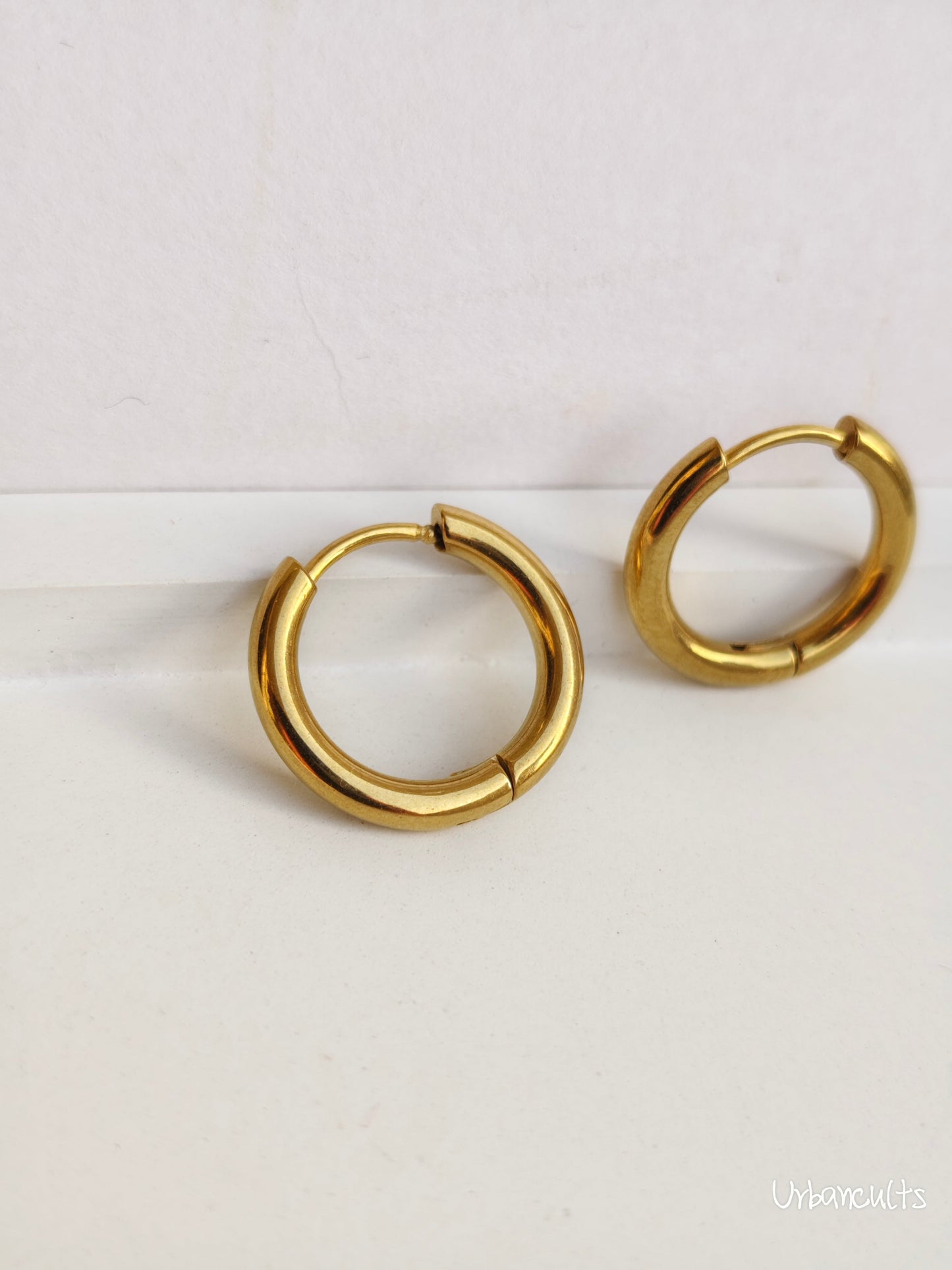 Classic Gold Hoops