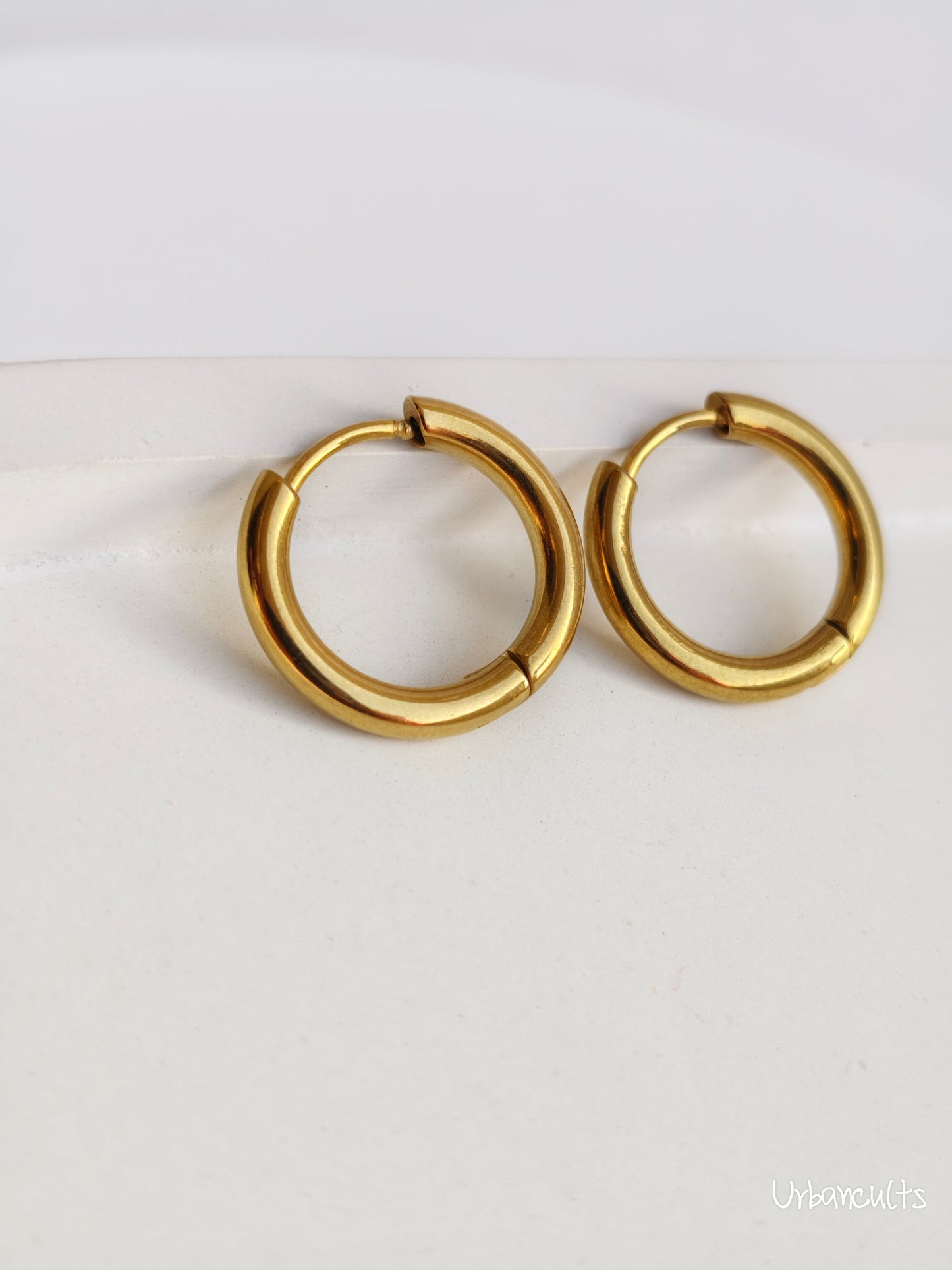 Classic Gold Hoops