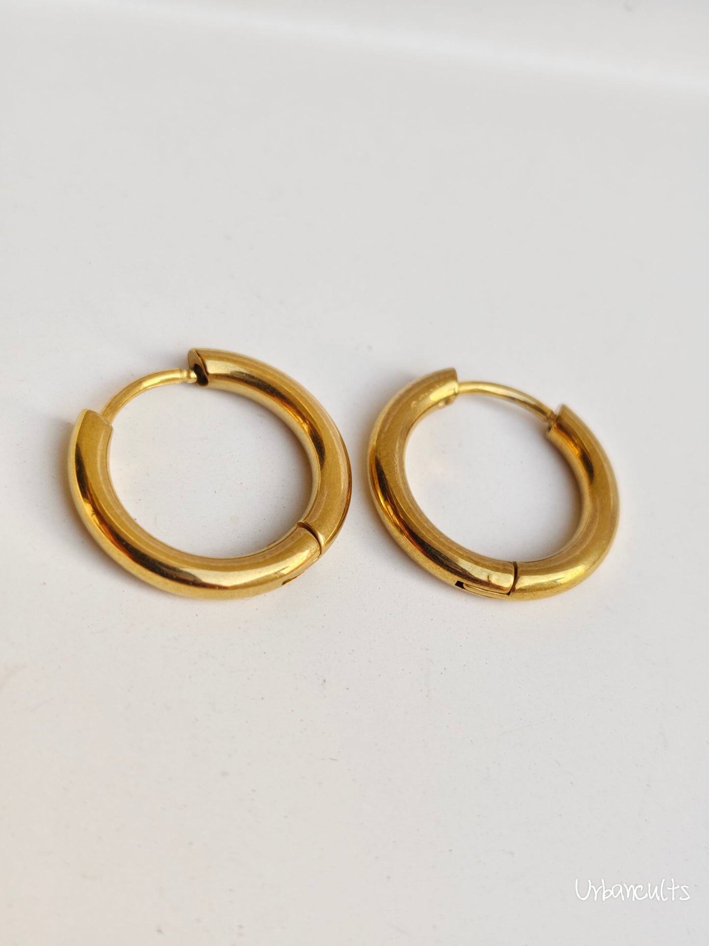 Classic Gold Hoops