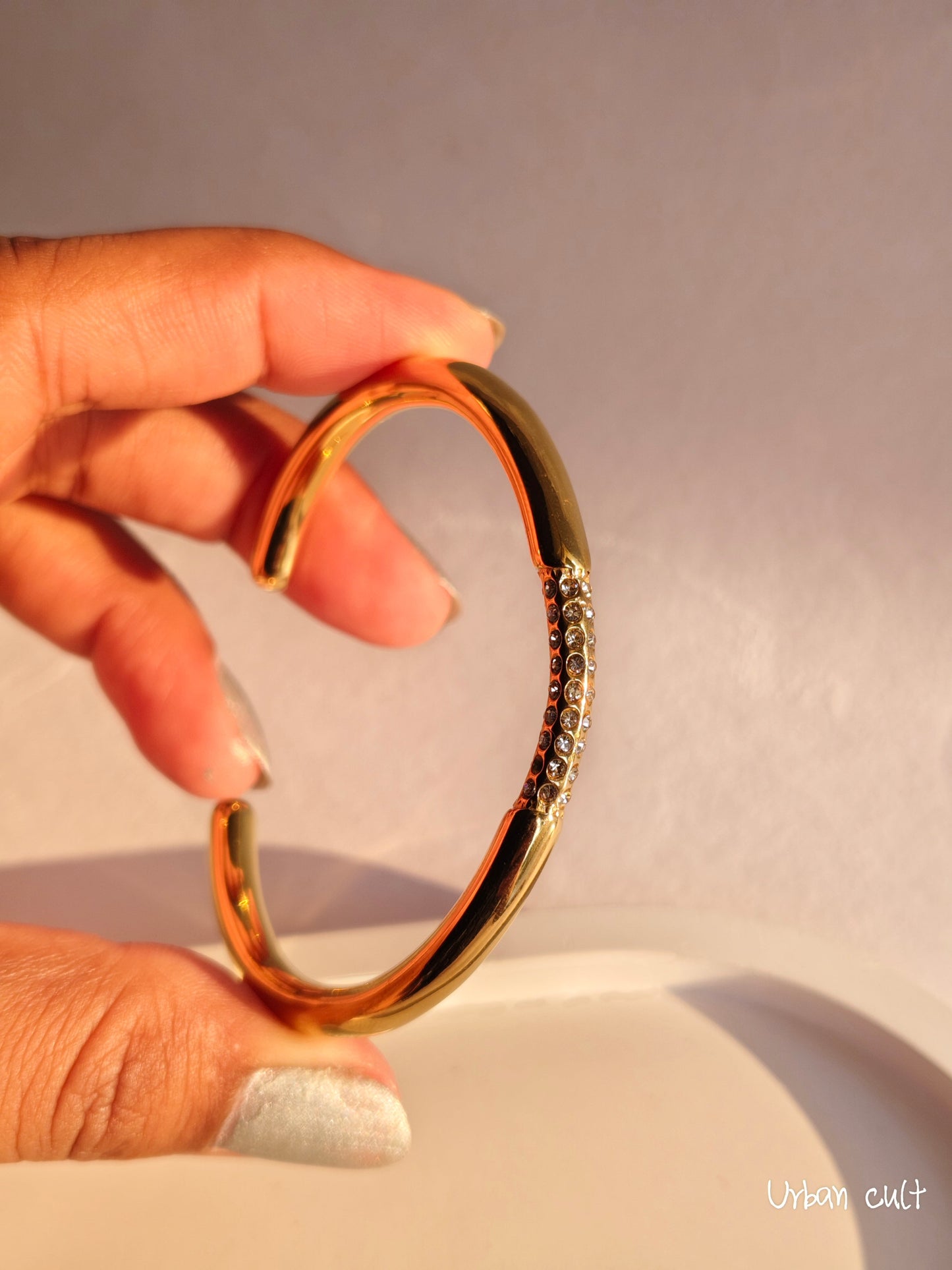 Golden Glimmer Cuff