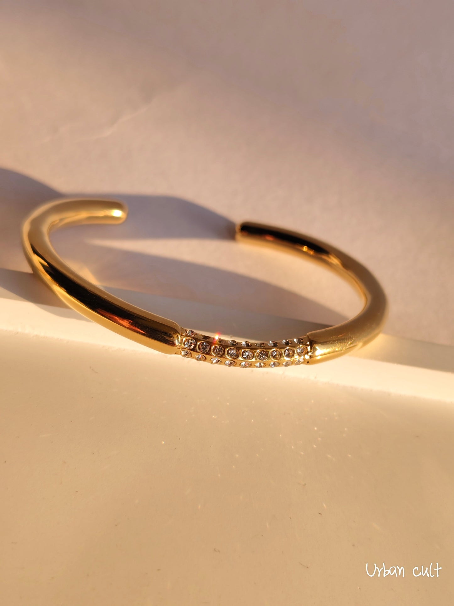 Golden Glimmer Cuff